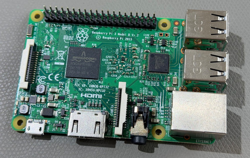 Raspberry model 2 - model, v1.2
