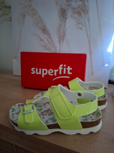 Sandalen superfit grün - sandalen,