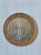 1 Euro-Münze, 1999, Liberte-Egalite-Fraternite / Frankreich .