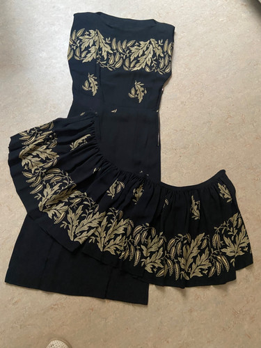 Edles vintage festkleid - edles, stola