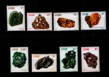 Zaire 803-10 ** Mineralien (1983)