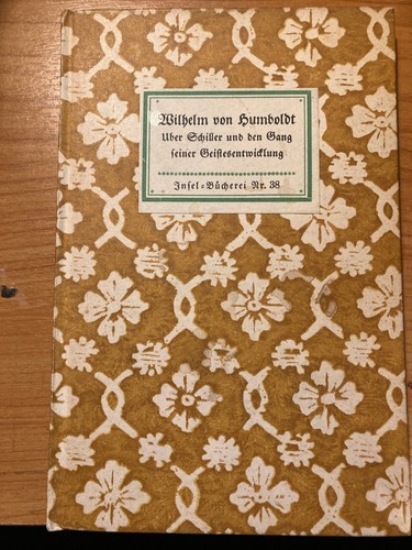Insel bücherei wilhelm - insel-bücherei, 38: