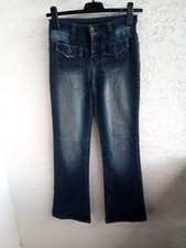 Damen Jeanshose, Young Fashion, Crazy World, blau, Gr. 34