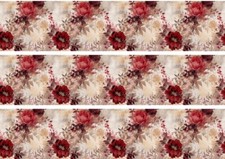 Blumen Rosen essbar Tortenband