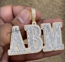 Men's 3.2CT Baguette Cubic