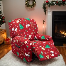 4-Teilig Sesselbezug Stretch