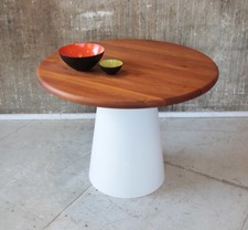 Vintage Teak Esstisch rund