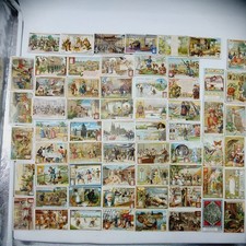 Liebig Sammelbilder 64 Komplette Serien 348 Bilder + 70 