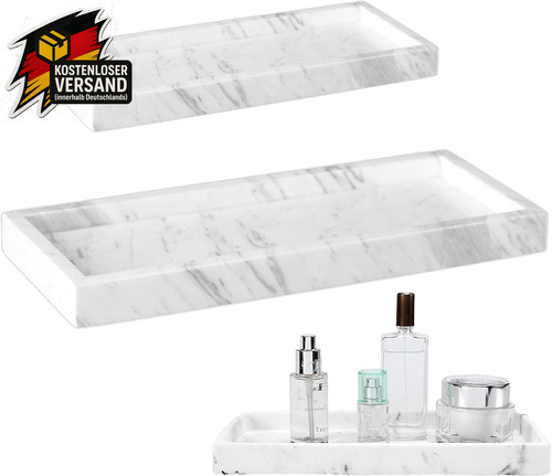 Badezimmer tablett marmor - badezimmer,