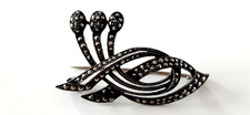JUGENDSTIL ° SILBER BROSCHE
