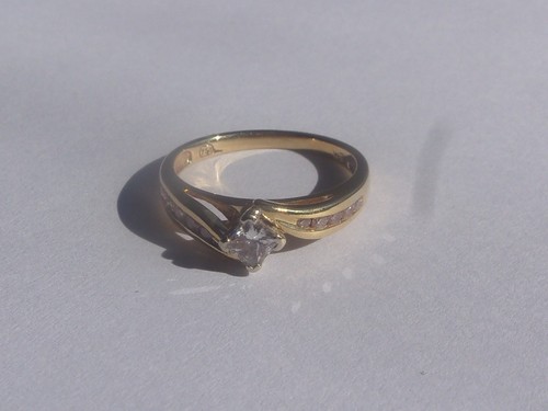 Ring karat gelbgold - ring,