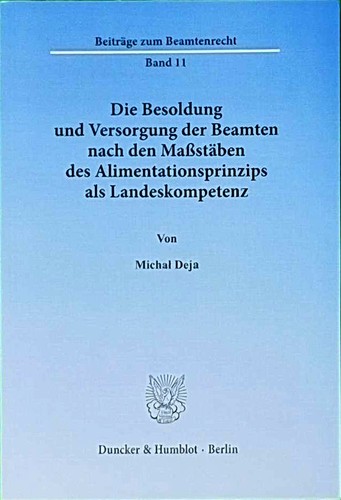 Die besoldung und versorgung - die,