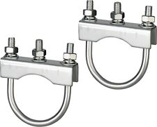 2 Stück Klemmhalter U-Bügel