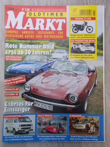 Oldtimer markt juli 2004 - markt,