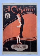 Alter Druck 1925 Frau A Cigarra Braslien Sao Paulo Zigaretten Zigarren Werbung