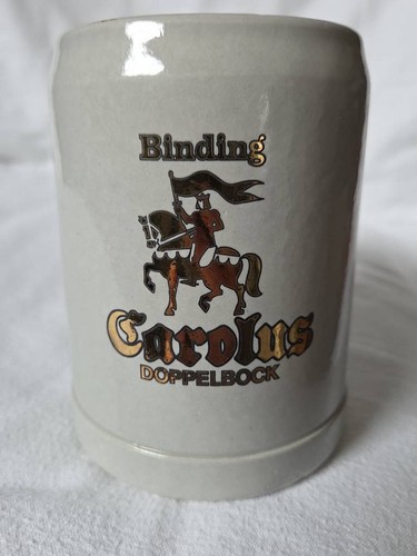 Bierkrug steingut dekor - bierkrug,