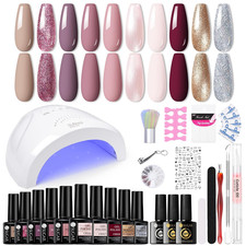 Nagellack starter set mit - uv,