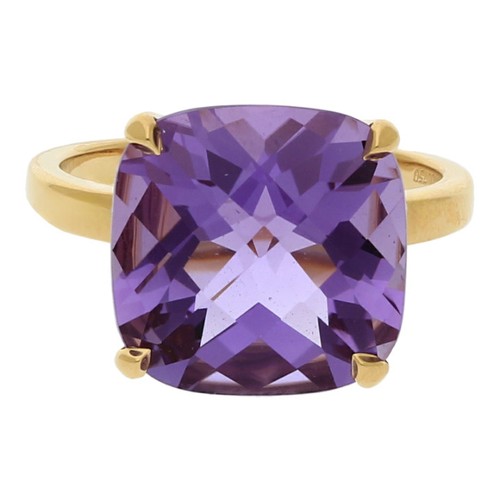 Amethyst ring tiffany - amethyst,