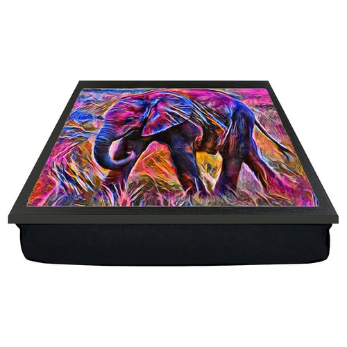 Afrikanischer elefant laptray - afrikanischer,