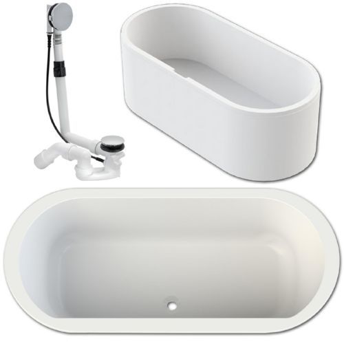 Oval badewanne aus - oval-badewanne, acryl