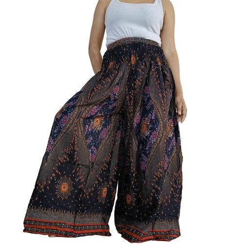 Damen haremshose blumenmuster - damen,