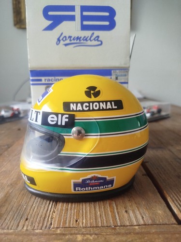Ayrton senna helm replica - helm, 1:2