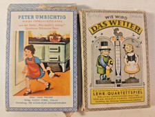 2 x Kartenspiel Das Wetter Peter Umsichtig Schwarzer Peter Altenburg Quartett