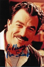 Original Autogramm Tom Selleck