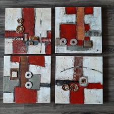 Leinwand Ölbild Keilrahmen Eurographics Original 4x 40cm x 40cm TOP - wie neu -