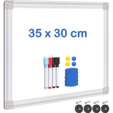 Magnettafel Magnetisch Küche Trocken abwischbar Pinnwand Klein 35x30 cm