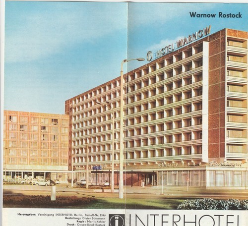 Interhotel warnow rostock ddr - rostock,