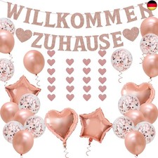 Willkommen Zuhause Deko Set
