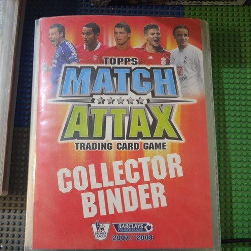 Match attax 2007 2008 binder - attax,