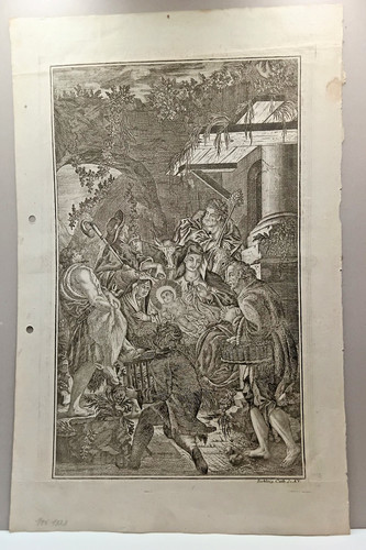 Altes religiöses einzelblatt - altes,