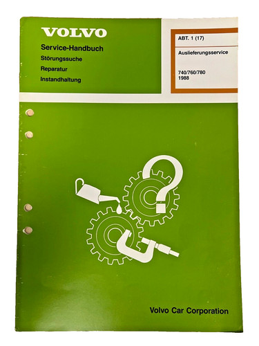 Volvo service handbuch - volvo, service-handbuch