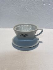 Alter Kaffeefilter Melitta Porzellan weiss Nr. 100 3-Loch