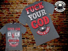487 Mafia & Crime T-Shirt Criminal Your God, Männer, Herren Shirt