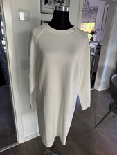neue, weißes Sweatshirt Kleid v. Marc Cain Sport in Gr. N3/ 38