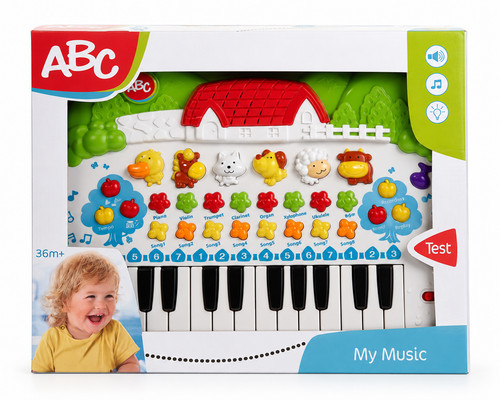 Simba abc tier keyboard kinder - simba,