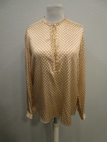 Aglini bluse seide - bluse, rundhals