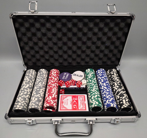 Pokerchips aluminiumkoffer - pokerchips,