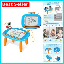 Hellblaues magnetisches