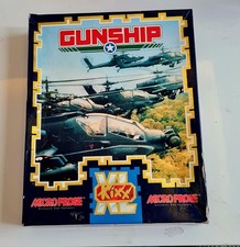 GUNSHIP - PC - BIG BOX - 1988 - NM - KOMPLETT KOSTENLOSER UK-VERSAND