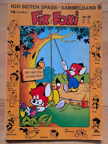 Fix foxi sammelband - fix, nr.6