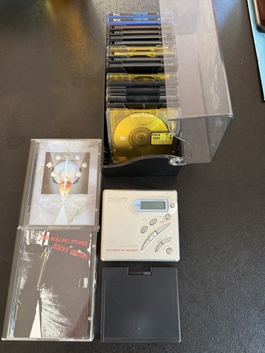 Tragbarer minidisc player - tragbarer,
