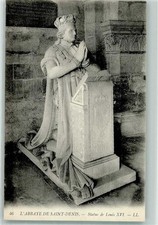 39837392 - Saint-Denis Statue Koenig Ludwig XVI LL Nr.46 Adel Frankreich