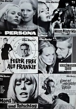 6 Filmprogramme - Illustrierter Filmkurier München - MFK - seltene Sammlung 1