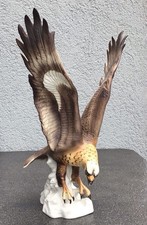 Royal Dux Vintage Figur Adler Eagle Porzellanfigur groß Tschechische Republik 