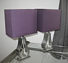 2 Ikea Klabb Tischlampe Leuchte Nachtischlampe Lampe Lampenschirm  eckig