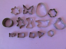 14 x alte Backformen